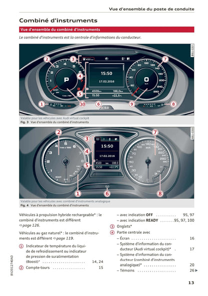 2017 Audi A3 Gebruikershandleiding | Frans