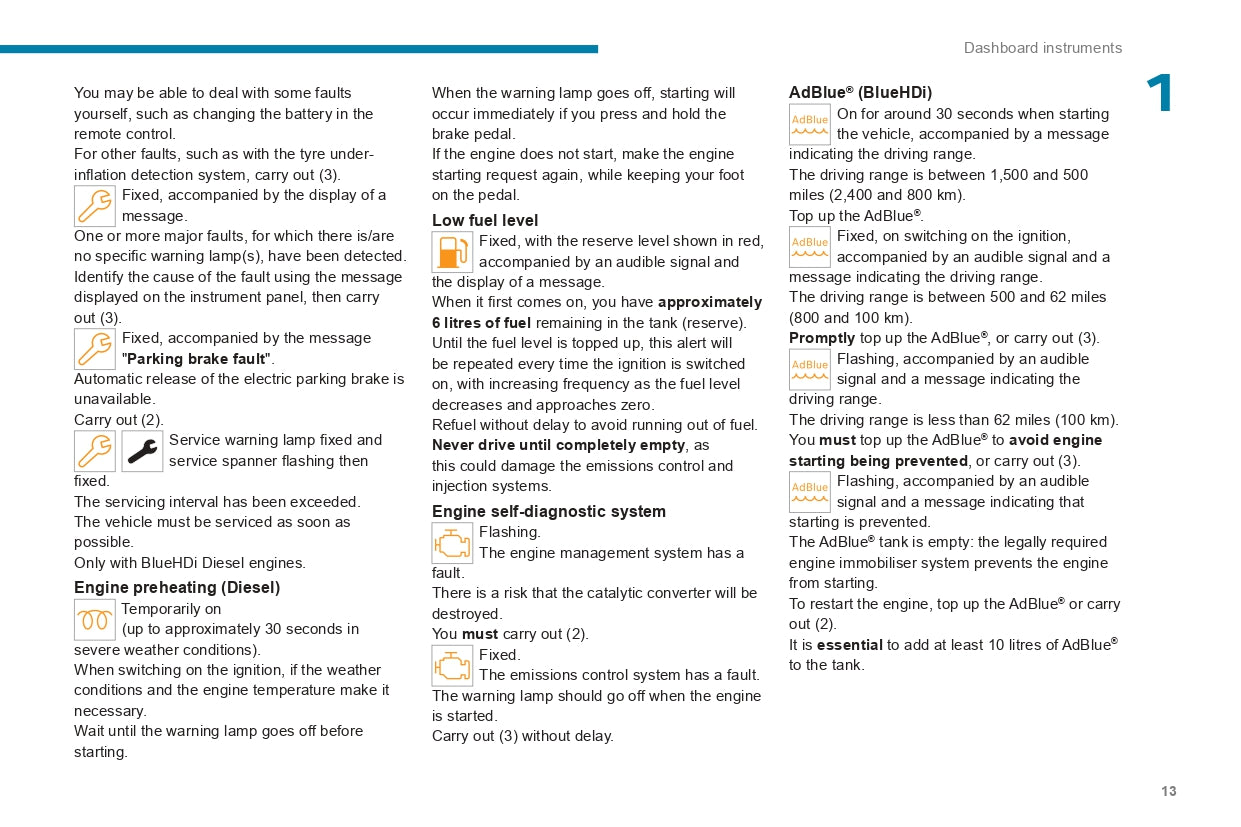 2023-2024 Peugeot 508/508SW Owner's Manual | English