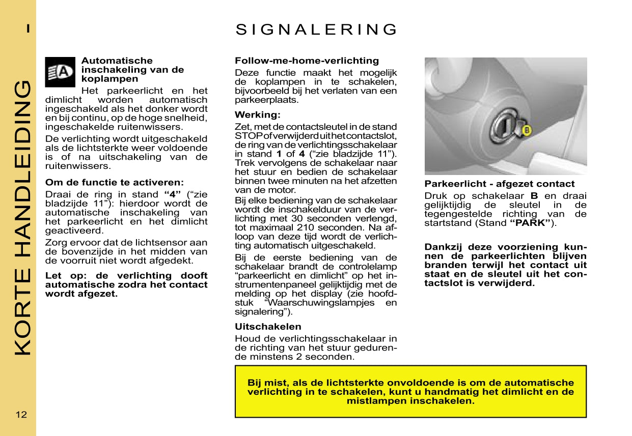 2006 Citroën Jumper Owner's Manual | Dutch