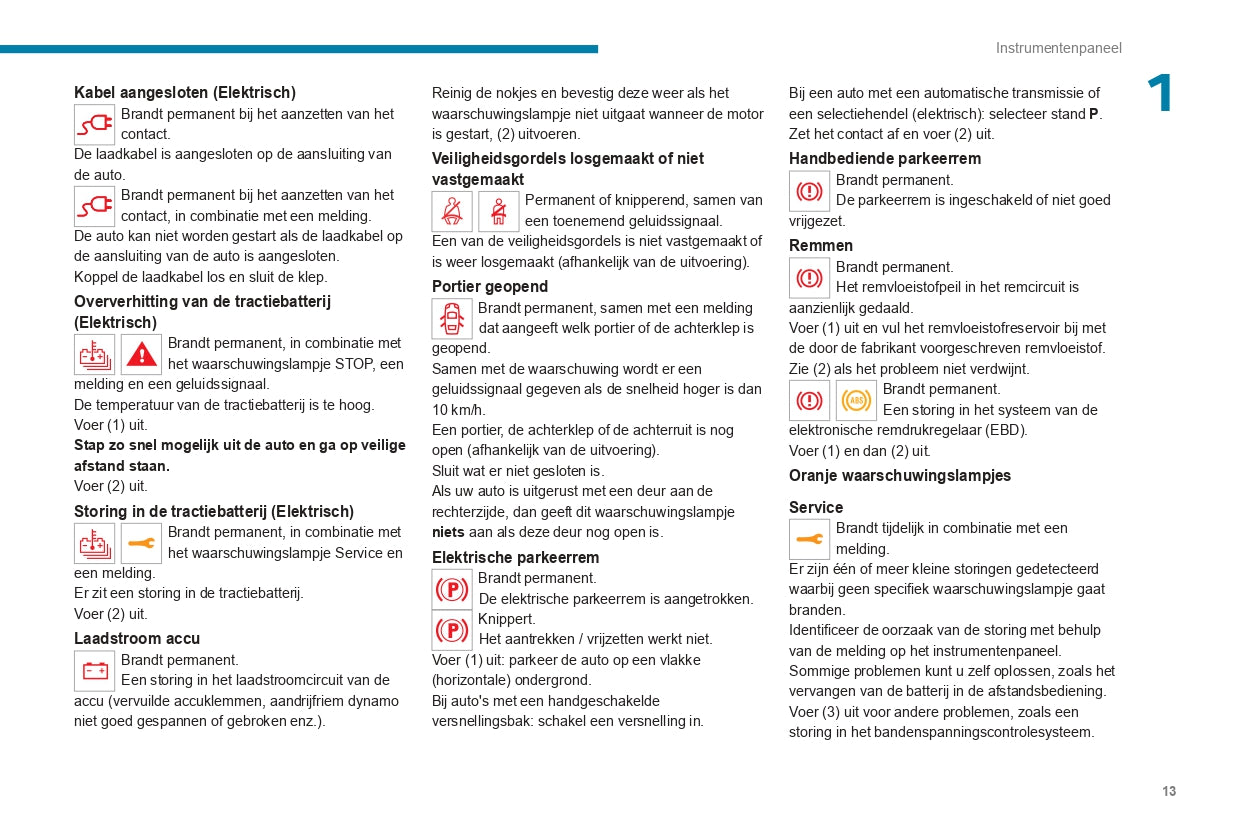 2022-2024 Peugeot Expert/e-Expert/Traveller/e-Traveller Gebruikershandleiding | Nederlands