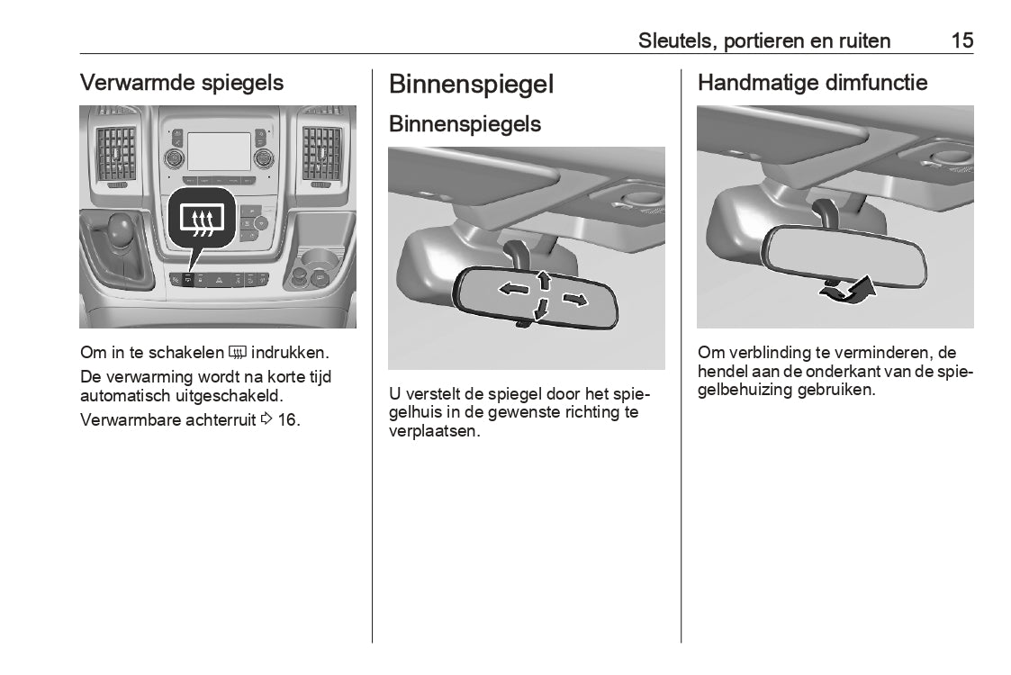 2023-2024 Opel Movano Gebruikershandleiding | Nederlands