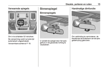 2023-2024 Opel Movano Gebruikershandleiding | Nederlands