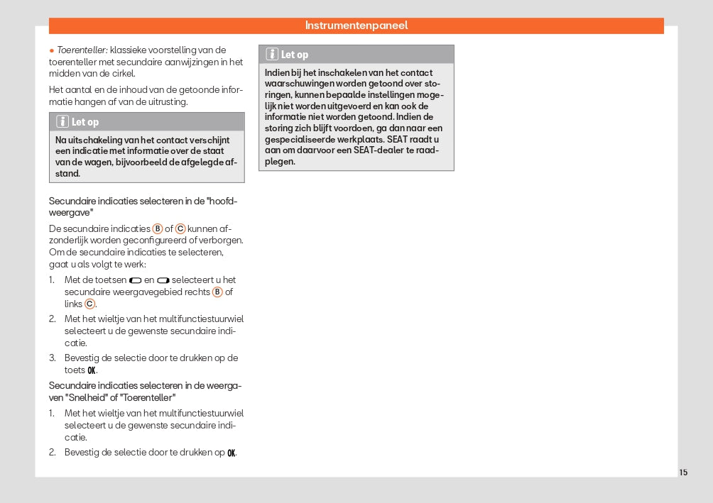 2023 Seat Arona Owner's Manual | Dutch