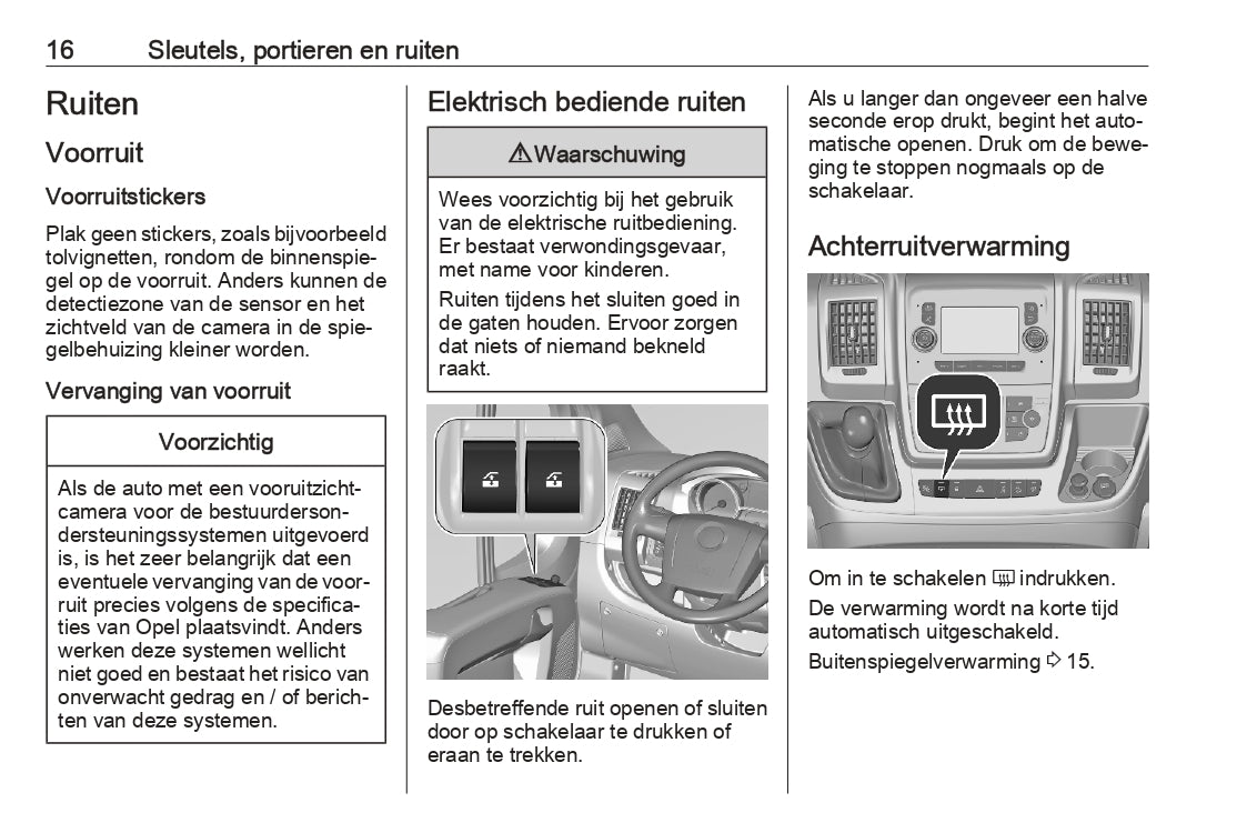 2023-2024 Opel Movano Owner's Manual | Dutch