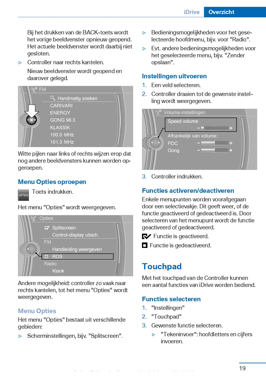 2016-2017 BMW 2 Series Gran Tourer Owner's Manual | Dutch