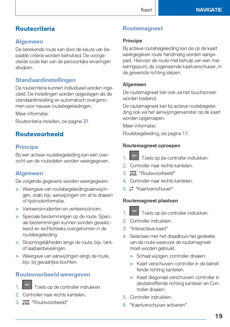 2021-2023 BMW iX3 Infotainment Manual | Dutch