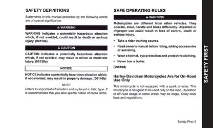 2019 Harley-Davidson FLHTKSE Owner's Manual | English