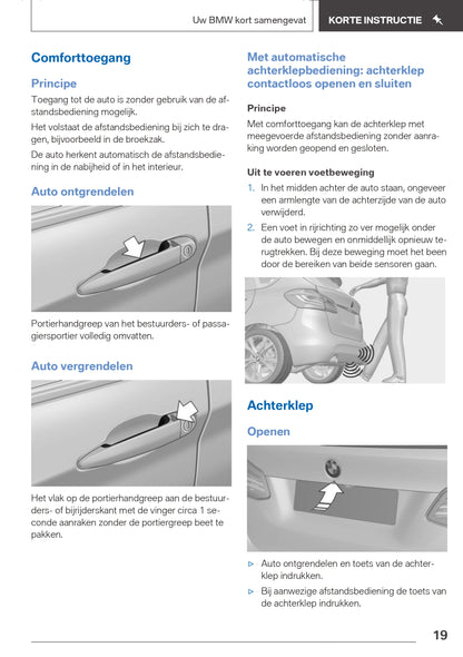 2018 BMW 2 Serie Active Tourer 225XE Sport Line/2 Serie Owner's Manual | Dutch