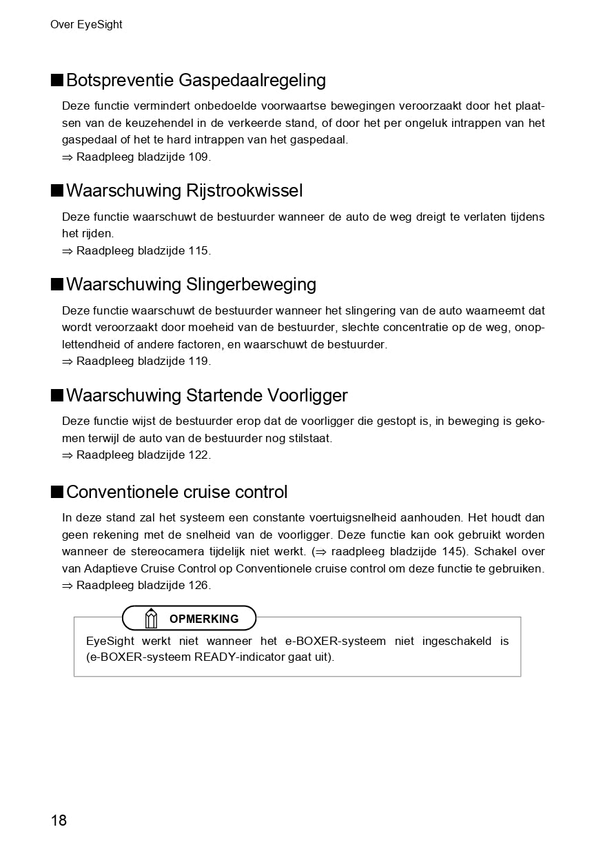 2020 Subaru Forester EyeSight Guide | Dutch