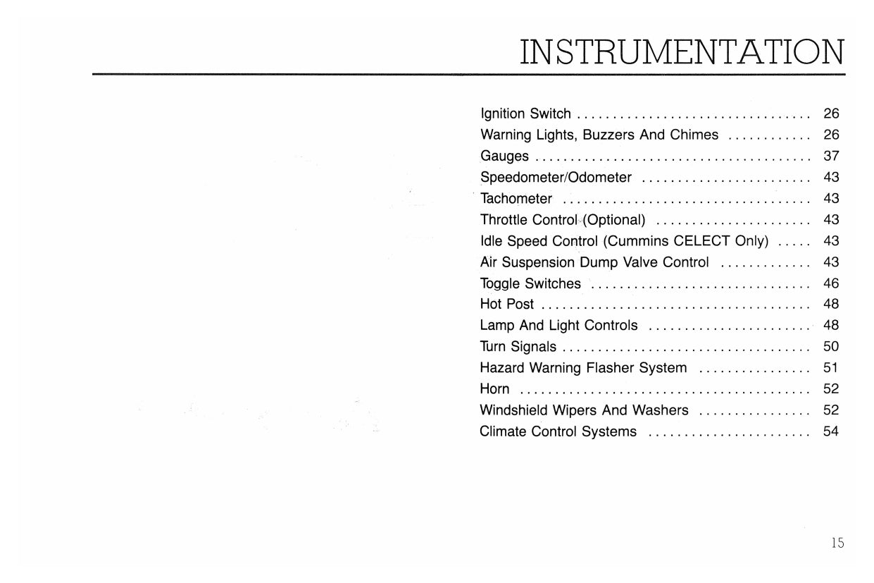 1992 Ford L-Series Owner's Manual | English