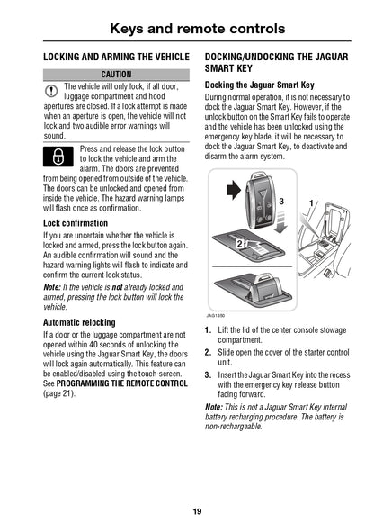 2010 Jaguar XK Owner's Manual | English