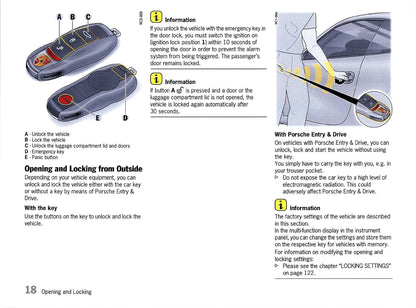 2010 Porsche 911 Carrera Owner's Manual | English