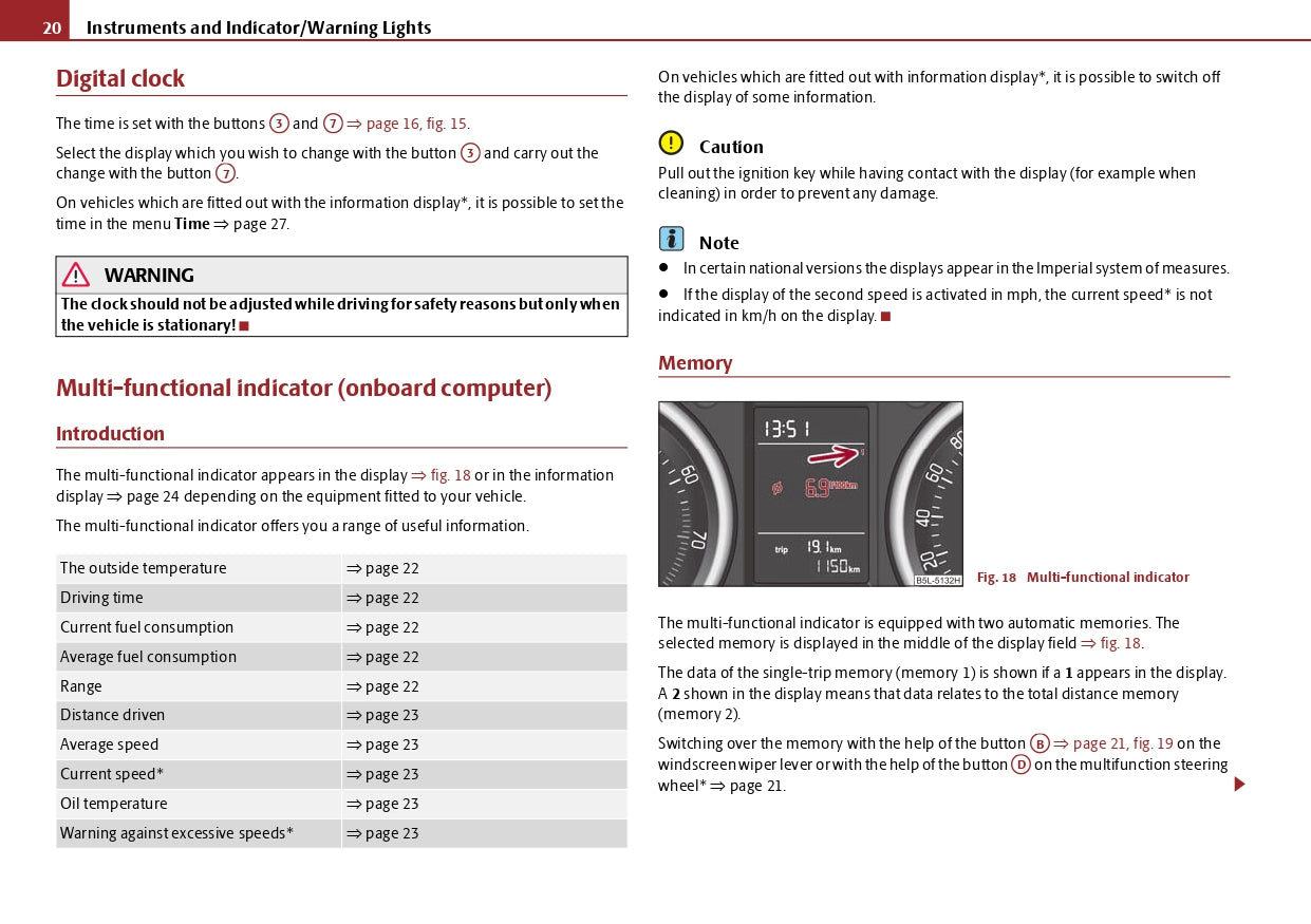 2013-2014 Skoda Yeti Gebruikershandleiding | Engels