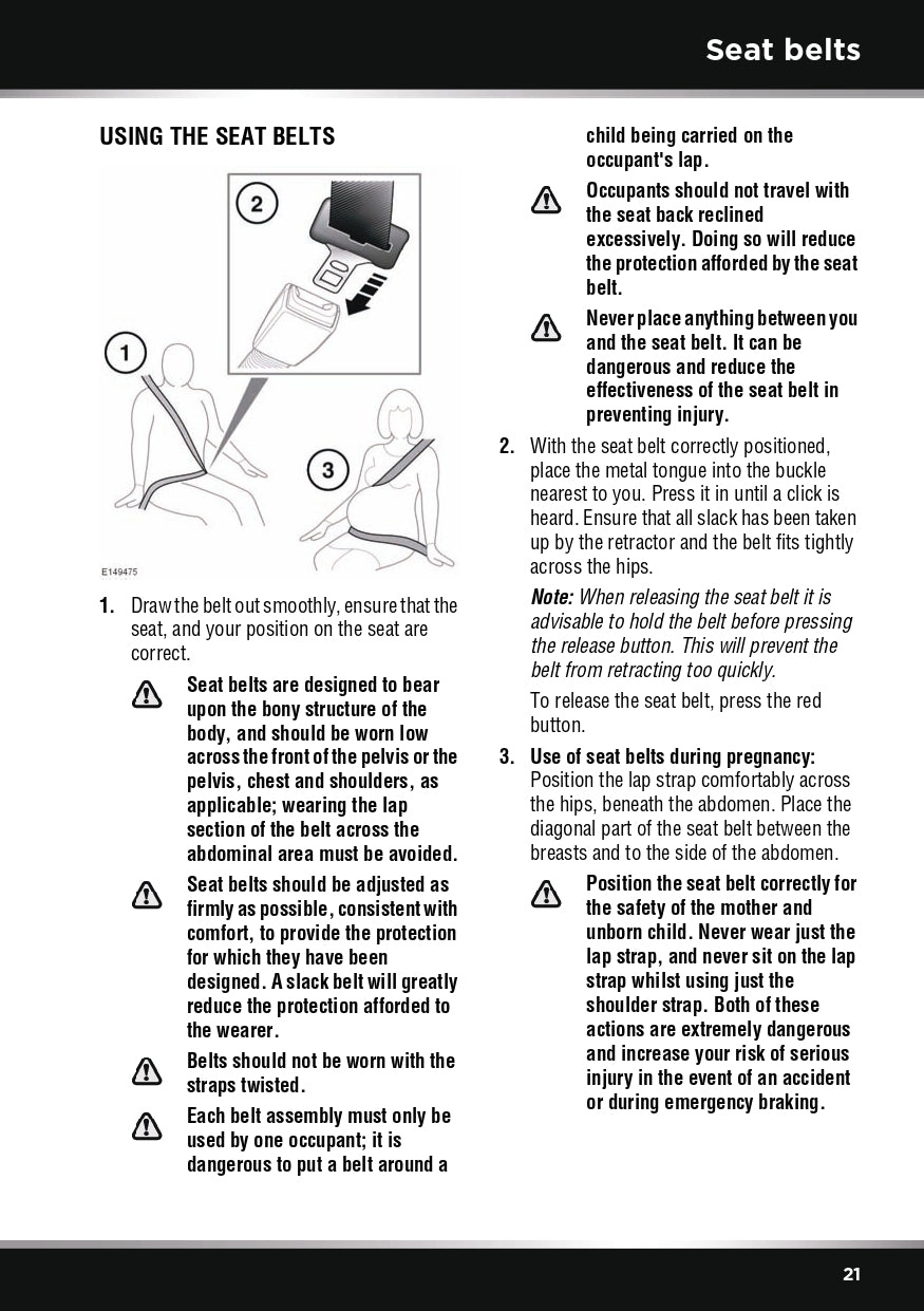 2014 Jaguar F-Type Owner's Manual | English