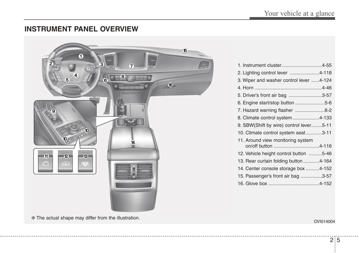 2014 Hyundai Equus Gebruikershandleiding | Engels