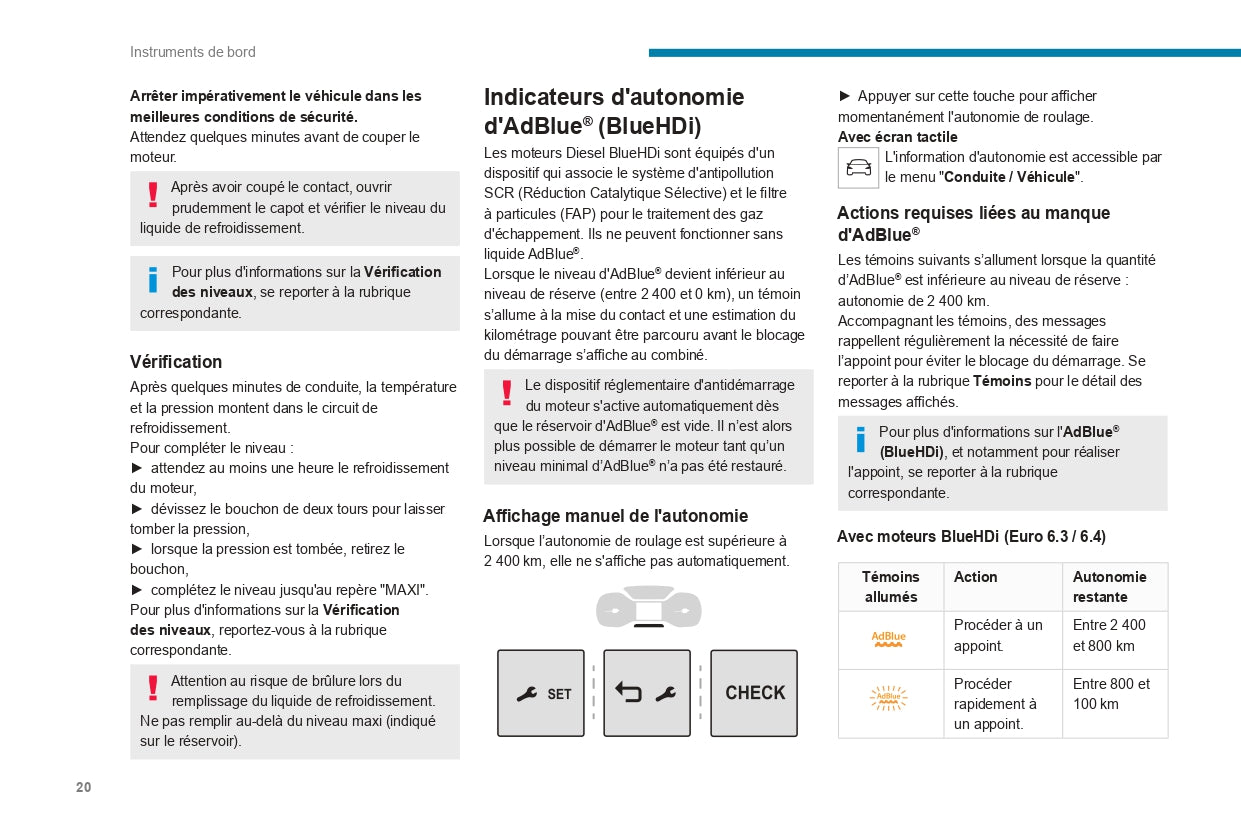 2022-2024 Peugeot Expert/Traveller Owner's Manual | French