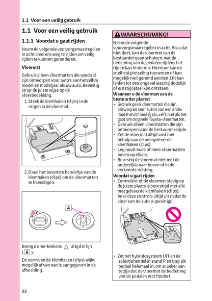 2022-2023 Toyota Yaris Cross Hybrid Owner's Manual | Dutch