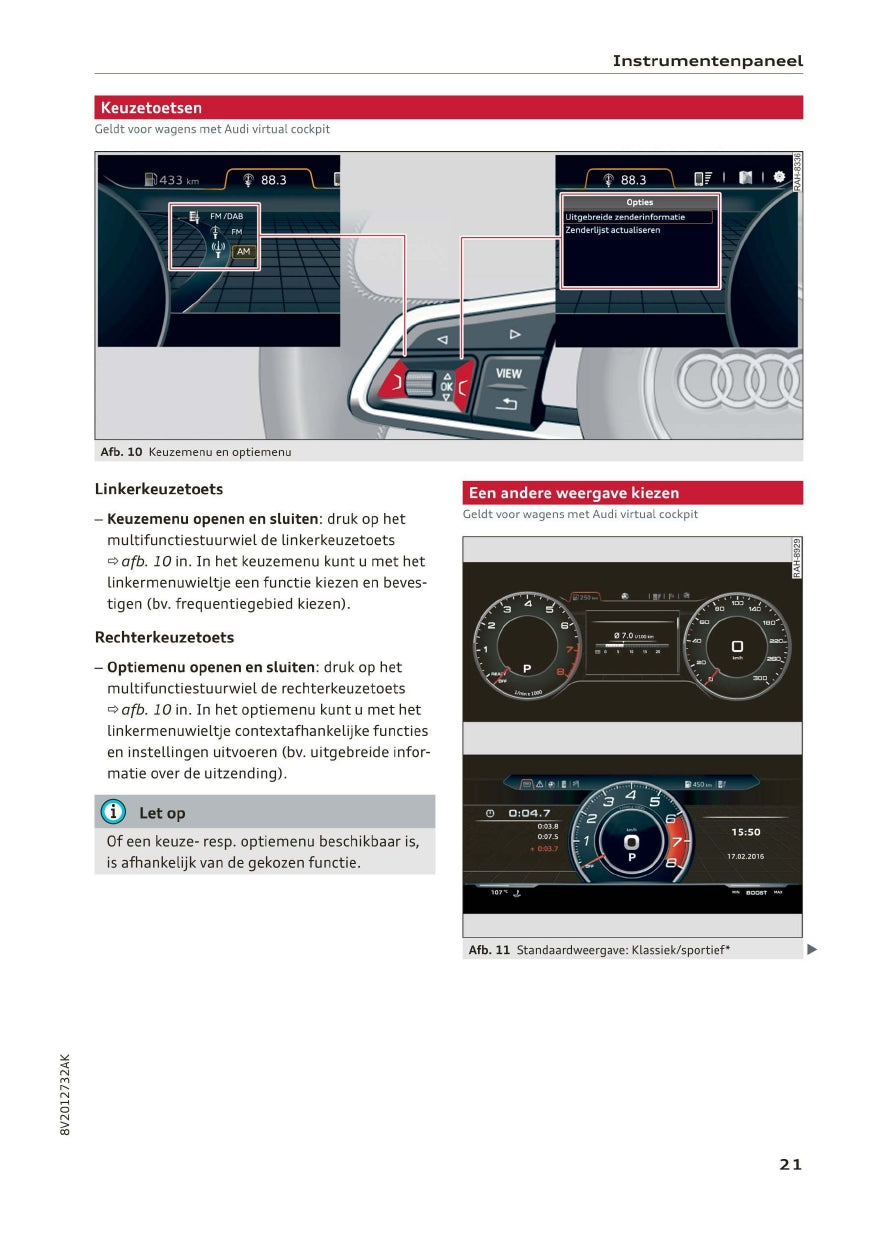 2019 Audi a3 Gebruikershandleiding | Nederlands