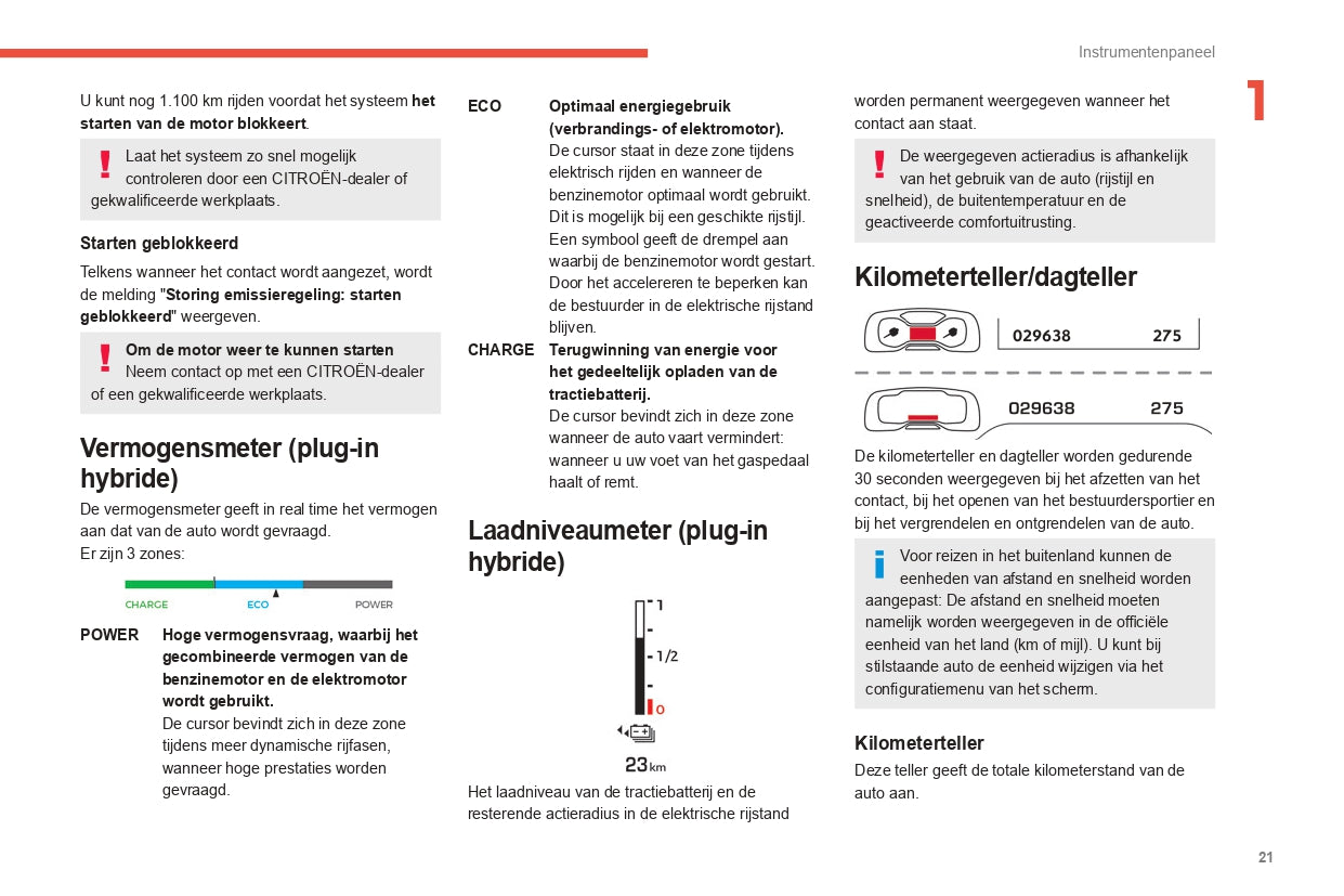 2022-2024 Citroën C5 Aircross Owner's Manual | Dutch