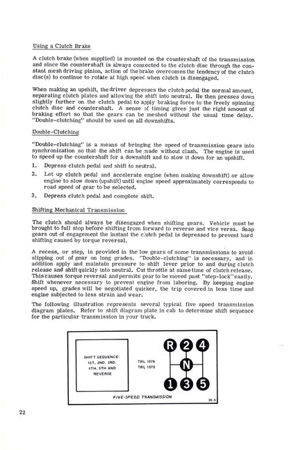 Mack MC/MR Owner's Manual | English