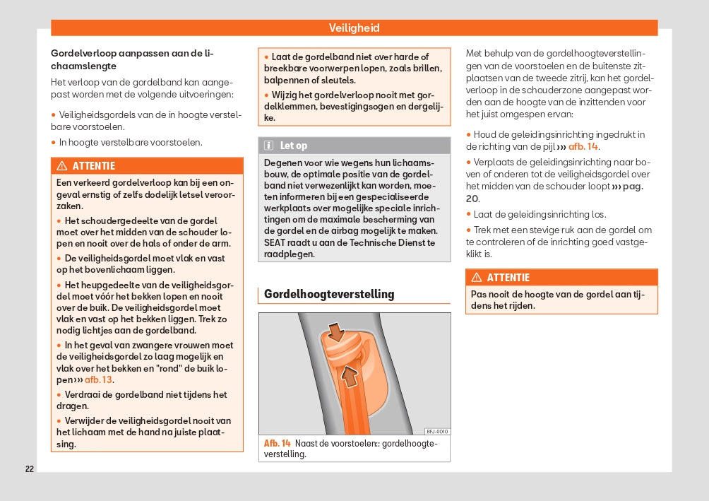 2021 Seat Tarraco Owner's Manual | Dutch