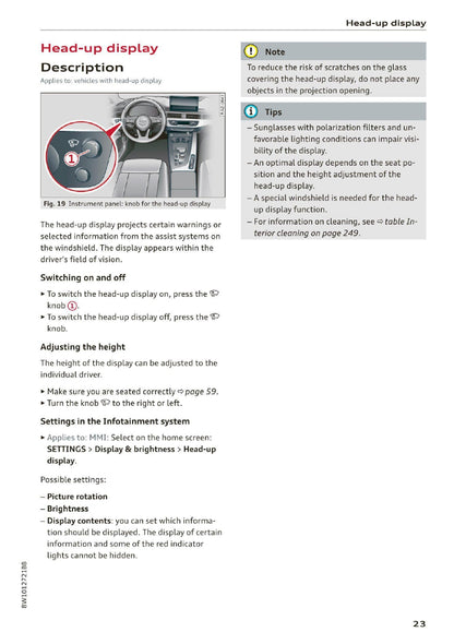 2020 Audi A4 allroad/A4 Limousine/S4 Limousine Owner's Manual | English