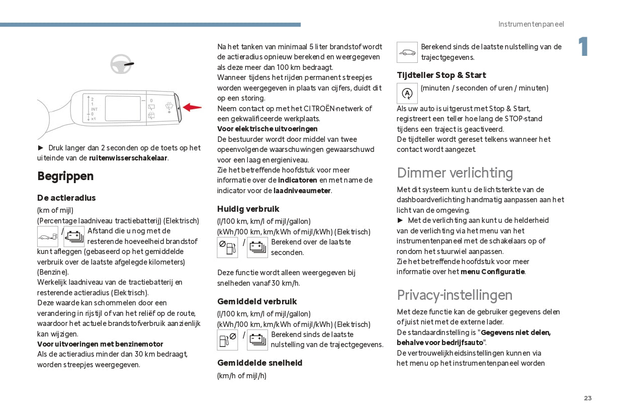 2024 Citroën C3 Owner's Manual | Dutch