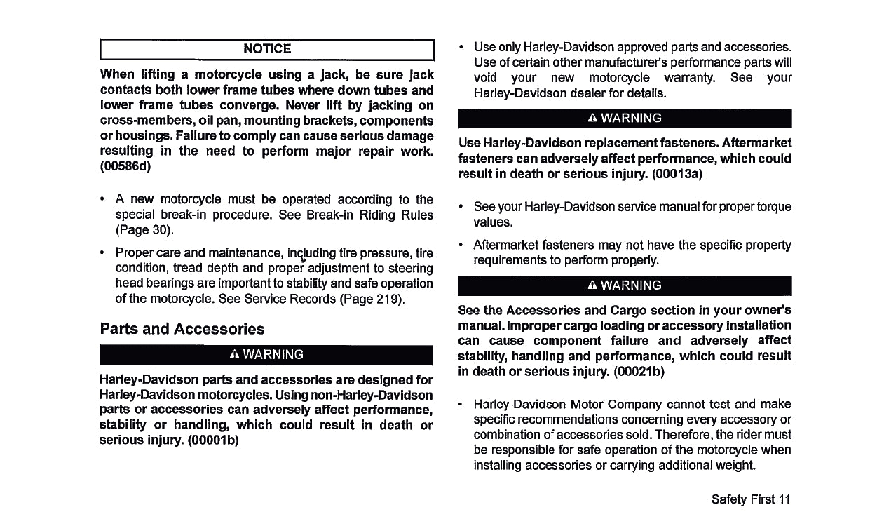 2019 Harley-Davidson FLHXSE Owner's Manual | English