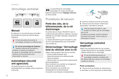 2022-2024 Peugeot Landtrek Gebruikershandleiding | Frans