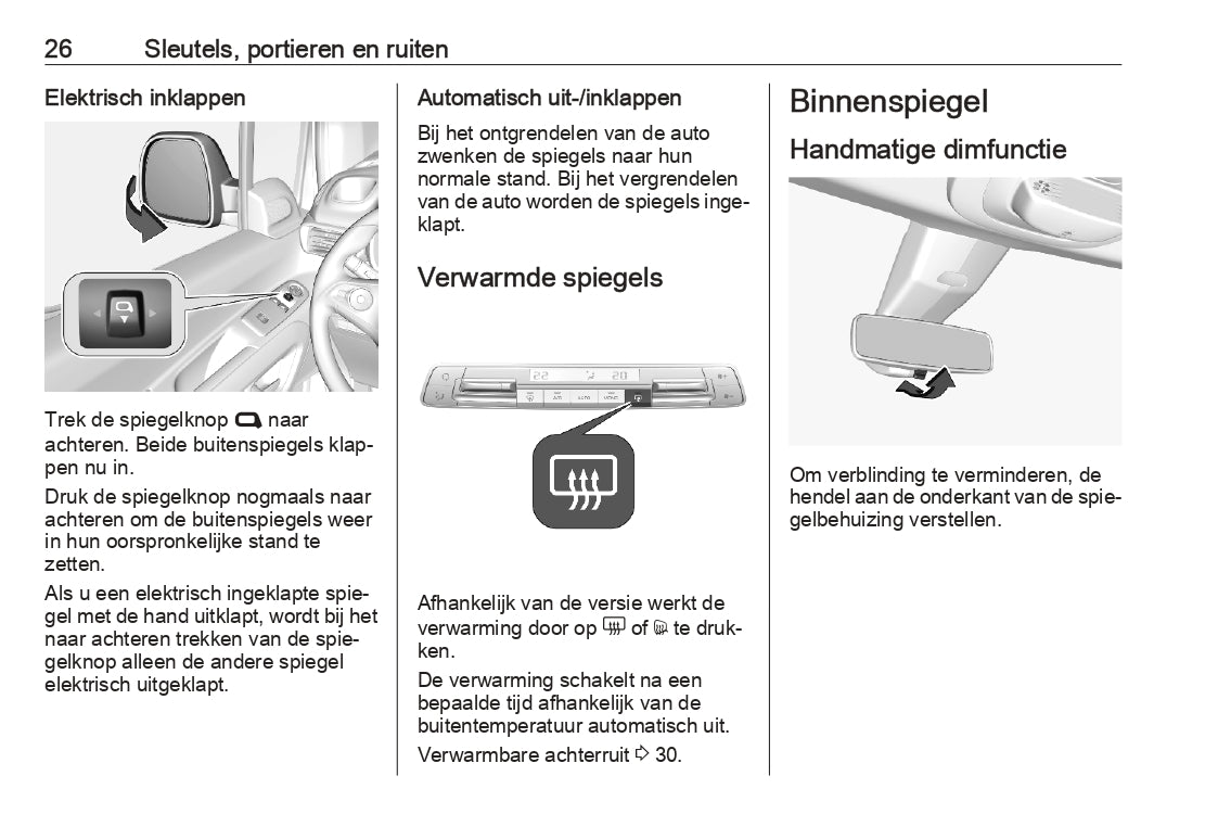 2023 Opel Combo Owner's Manual | Dutch