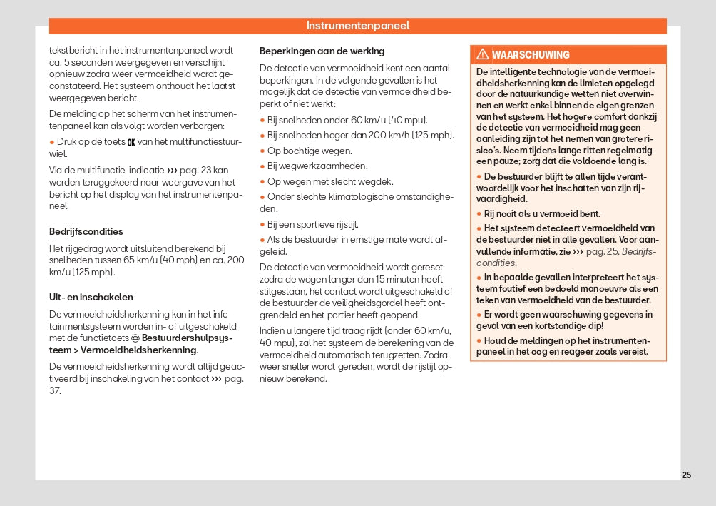 2023 Seat Arona Owner's Manual | Dutch