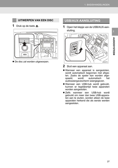 2015 Toyota Touch & Go/Touch & Go Plus Infotainment manual | Dutch