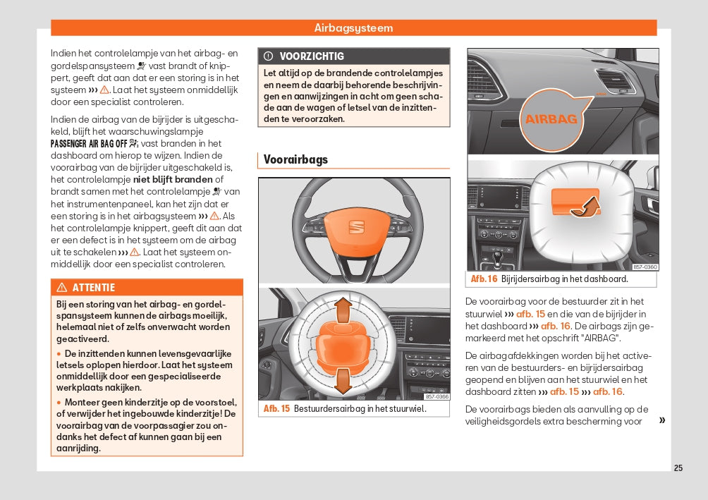 2020 Seat Ateca Manuel du propriétaire | Néerlandais