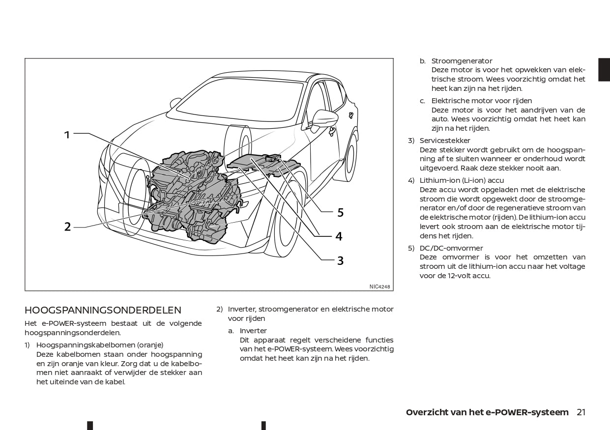 2022-2023 Nissan Qashqai e-Power Owner's Manual | Dutch