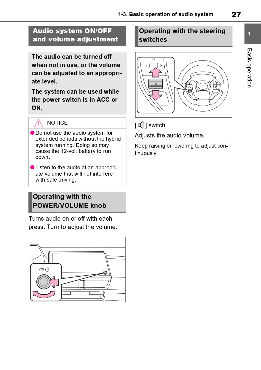 2023-2024 Toyota Prius Infotainment Manual | English