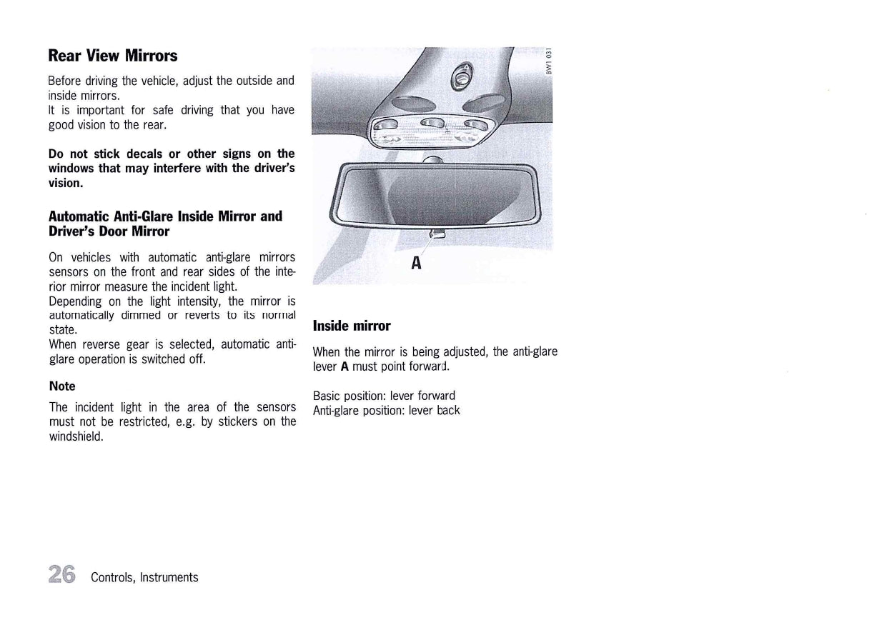 2000 Porsche 911 Carrera / 911 Carrera 4 Owner's Manual | English