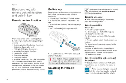 2023-2024 Peugeot 508/508SW Owner's Manual | English