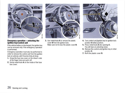 2013 Porsche 911 Carrera Gebruikershandleiding | Engels