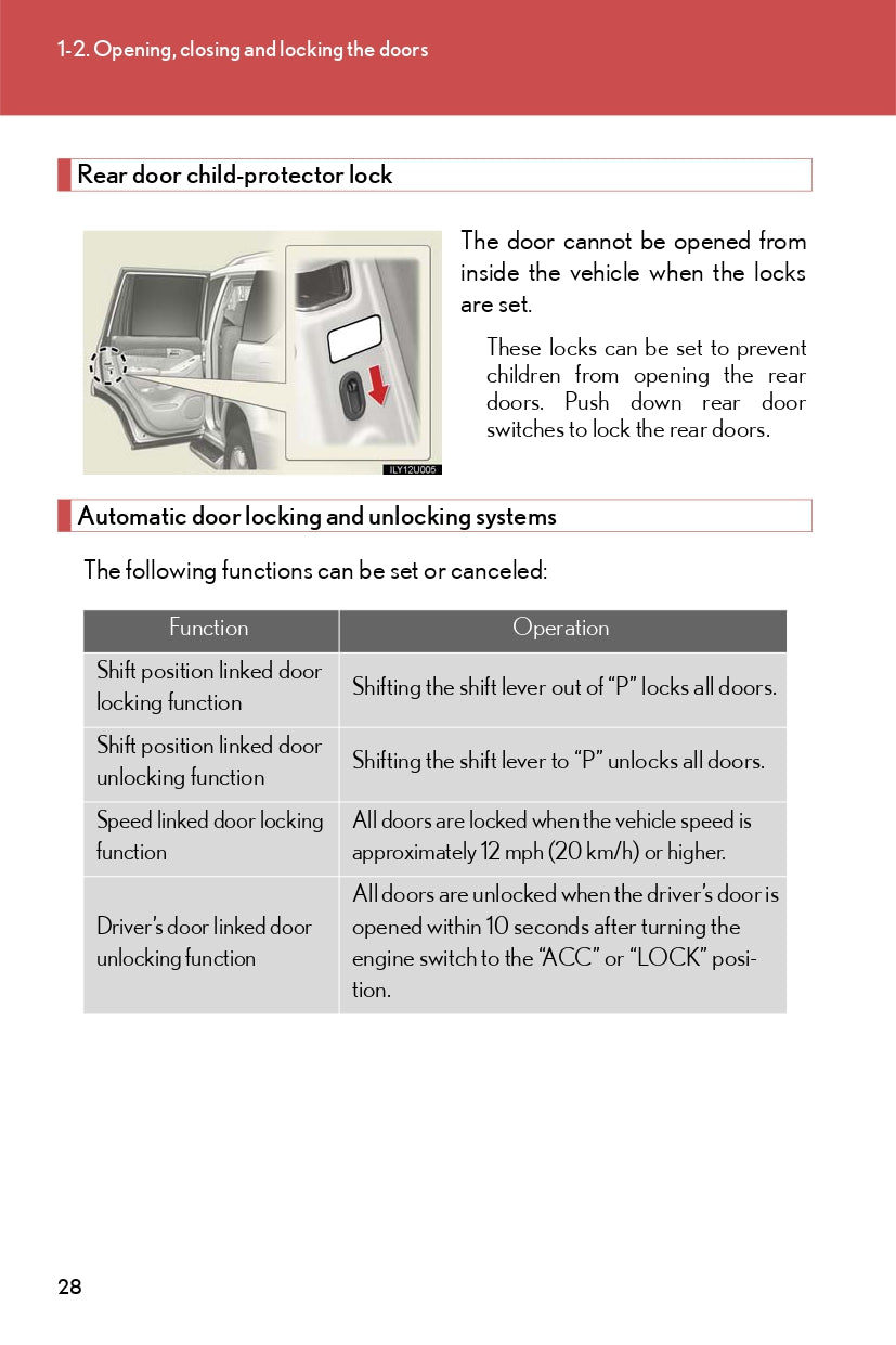 2009 Lexus GX470 Owner's Manual | English