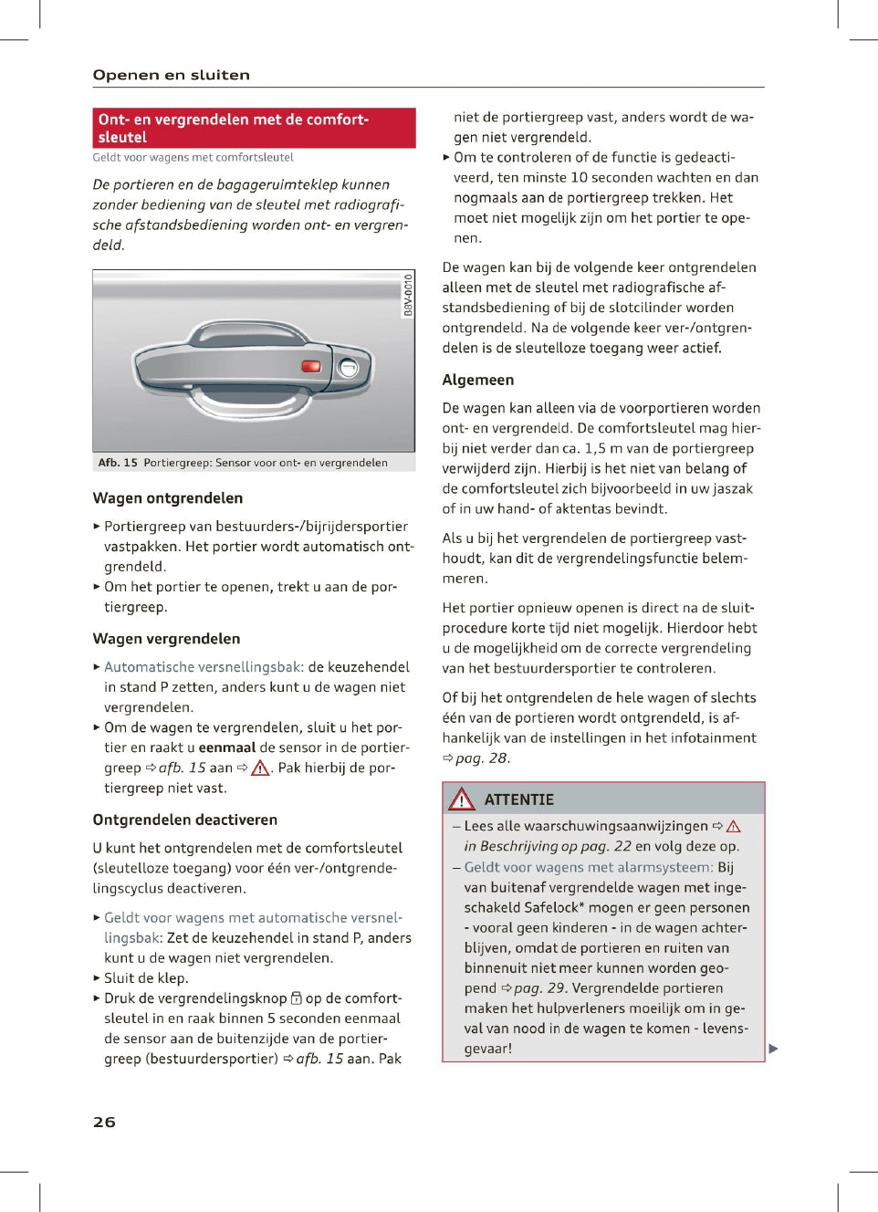 2021 Audi Q2 Owner's Manual | Dutch