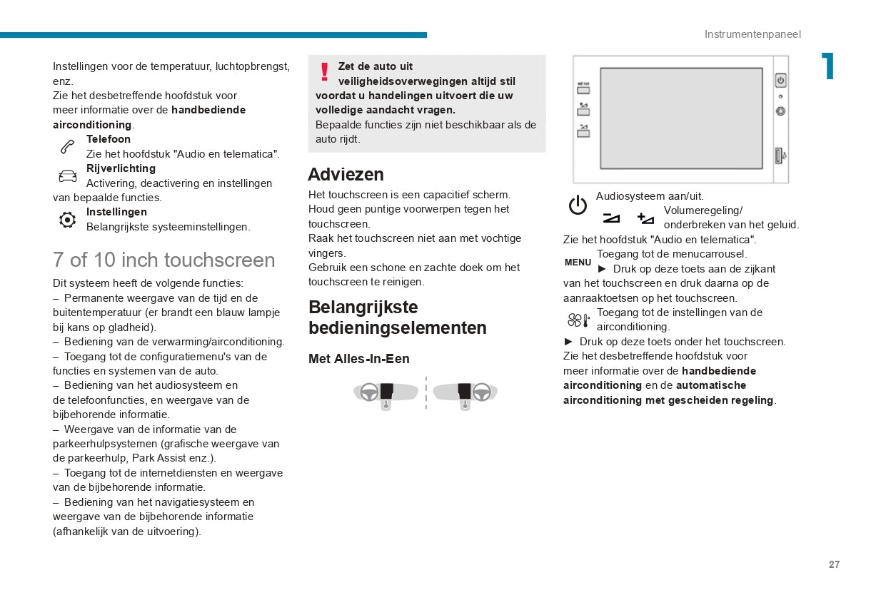 2019-2020 Peugeot 208/e-208 Gebruikershandleiding | Nederlands