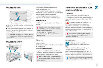 2022-2024 Peugeot Landtrek Owner's Manual | French