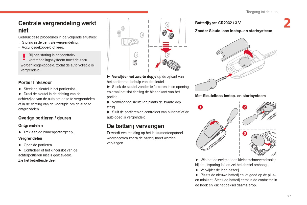 2022-2024 Citroën C3 Gebruikershandleiding | Nederlands