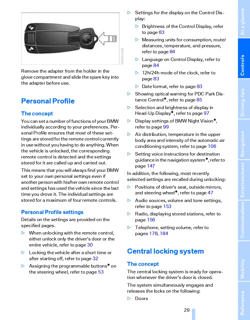 2006 BMW 5 Series Owner's Manual | English