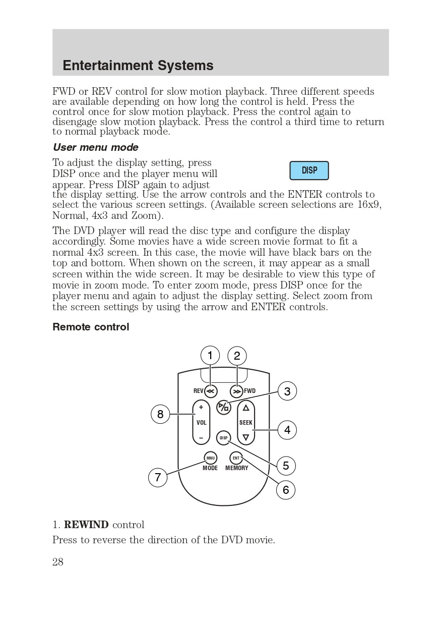 2003 Ford Excursion Owner's Manual | English