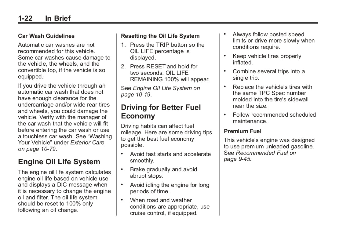 2013 Chevrolet Corvette Owner's Manual | English