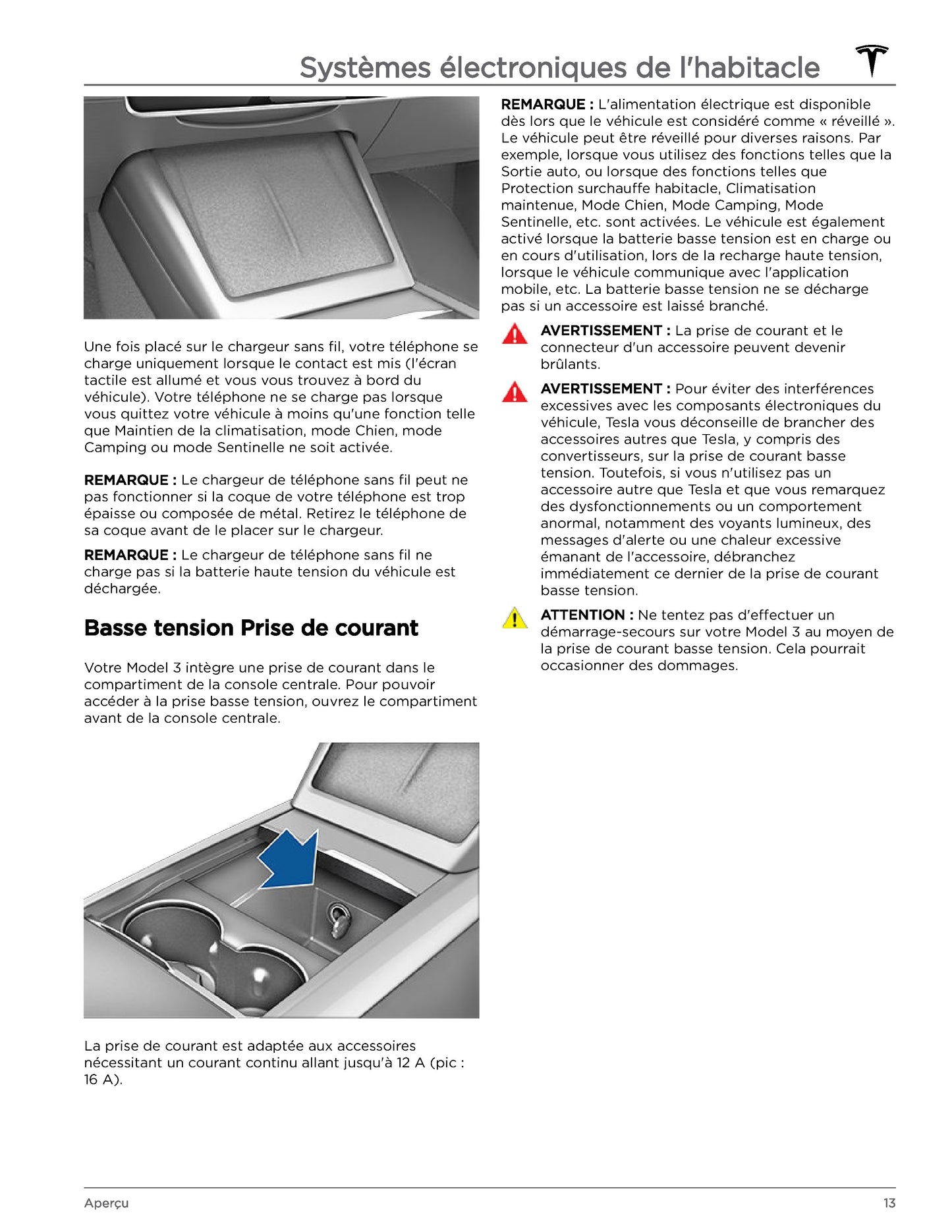 2023-2024 Tesla Model 3 Gebruikershandleiding | Frans