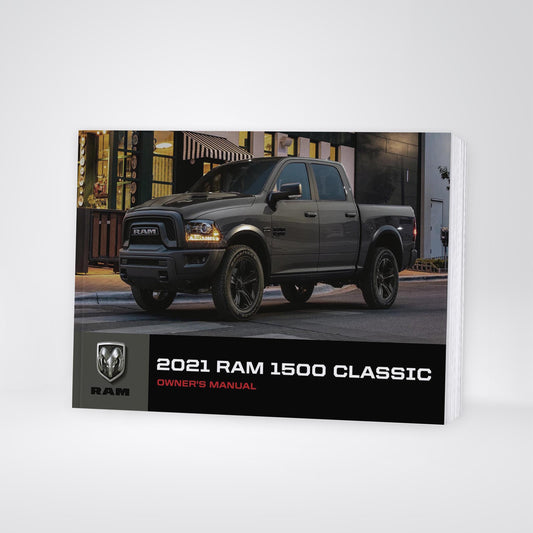 2021 Dodge/Ram Ram Truck 1500 Classic Gebruikershandleiding | Engels