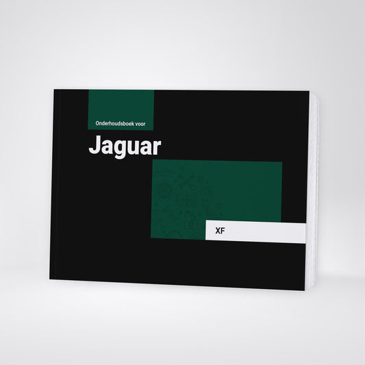 Onderhoudsboekje voor Jaguar XF 2016 - 2021