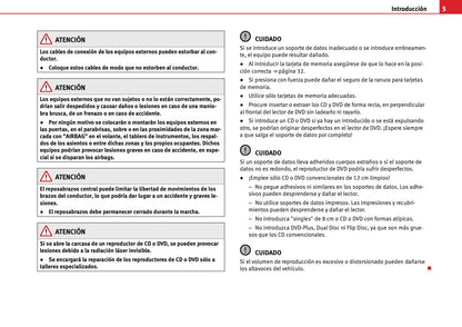 Seat Media System 3.2 Manual de Instrucciones 2010 - 2015